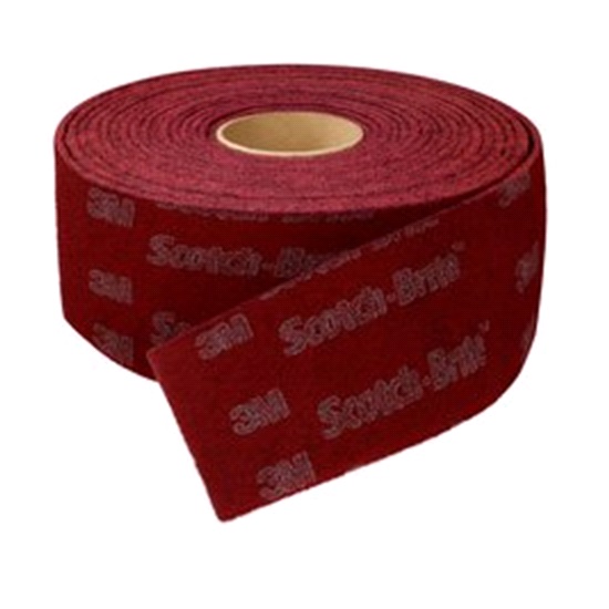 roll-115mmx10.5mtr GP 7447 MAROON ABRASIVE
