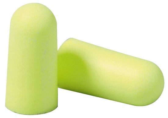 box200 - 3M E-A-Rsoft Yellow Neons, Uncorded Earplugs