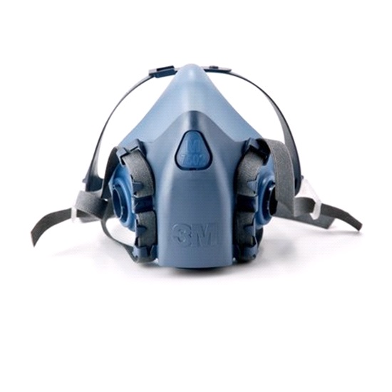 3M Half Facepiece Reusable Soft Silicone Respirator - Medium