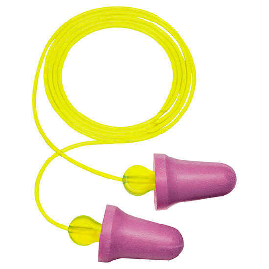 box100pr 3M No-Touch Earplugs - Corded - 29dB - Class 4