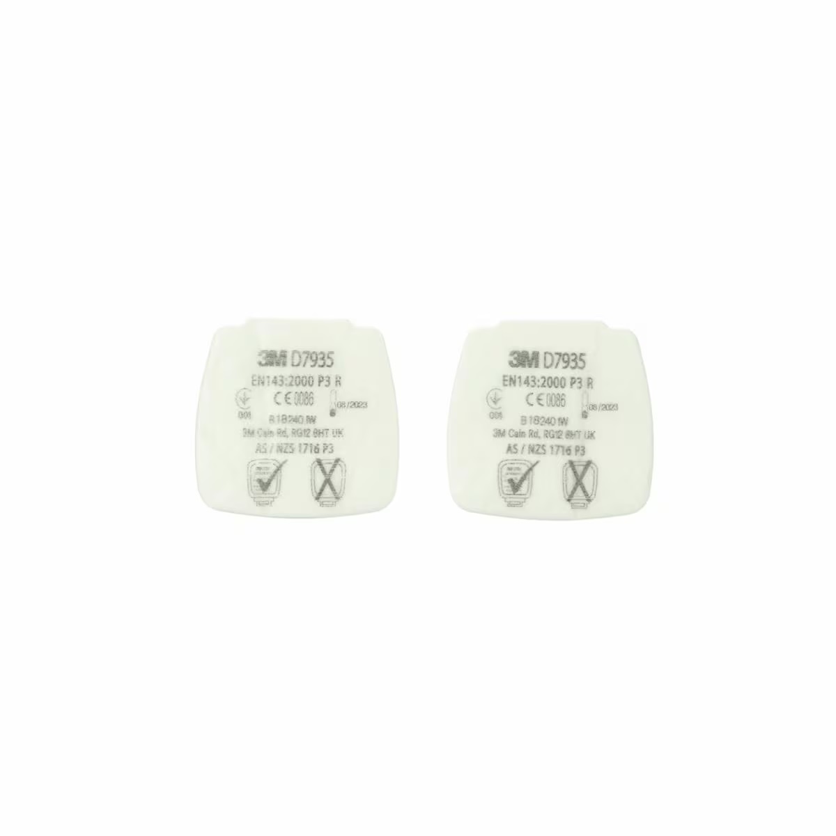 pk4 3M Secure Click Replacement Particulate Filters P3