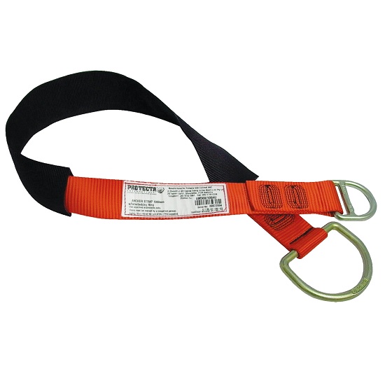 Protecta Anchor Straps, Tie-Off Adaptor with Interlocking Rings 1.5m, Webbing