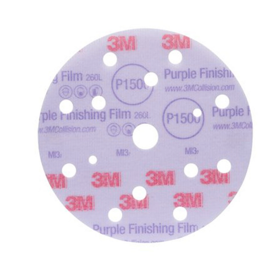150mm P800 260L 15 Hole Dustless Film Disc