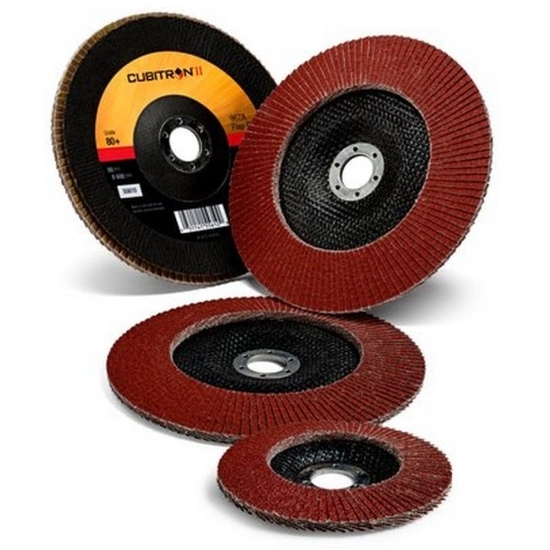 125mm 3M Cubitron II Flap Discs - 967A
