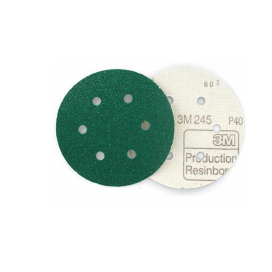 ea-150mmx40g 245 GREEN 7H HOOKIT DISC