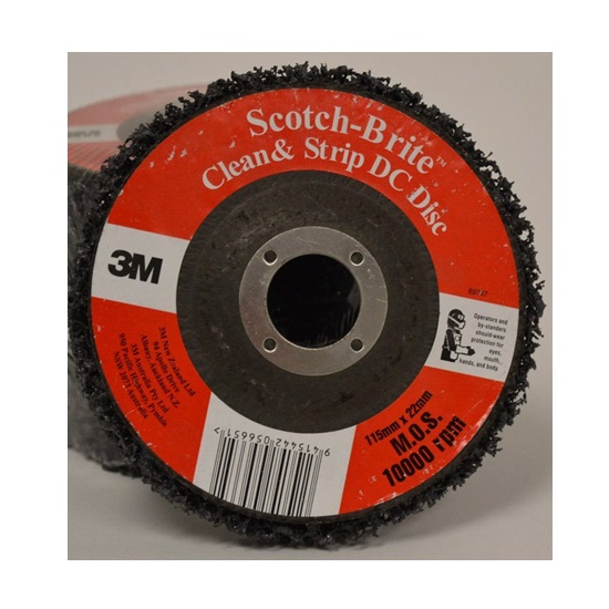 100x16mm Scotch-Brite Clean and Strip XT-DC Black Disc