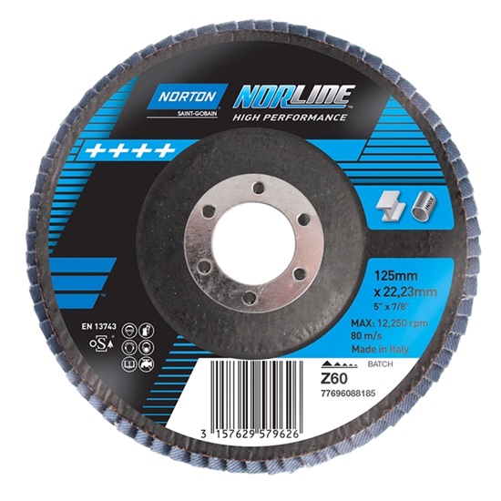NORLINE 125 MM Z80 FLAP DISC