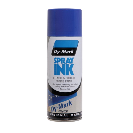 315gm BLUE SPRAY INK-can DY-MARK