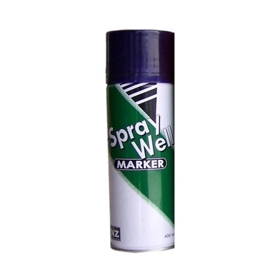 400ml PURPLE STD SPRAYWELL PAINT-DAMAR