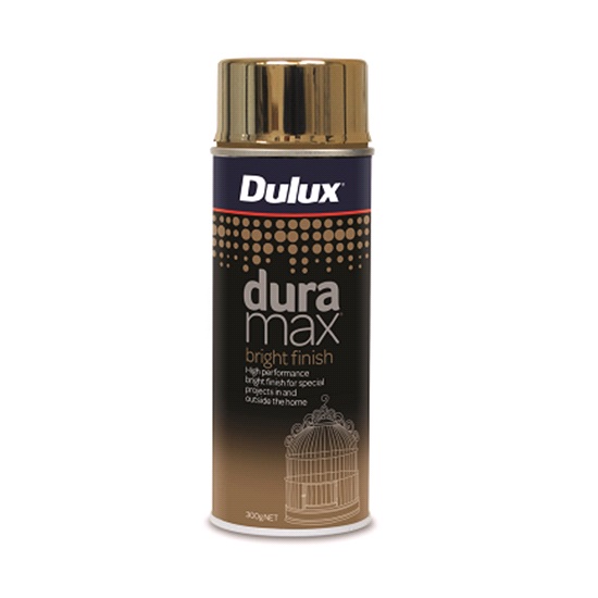 300gm BRIGHT GOLD DURAMAX DULUX PAINT