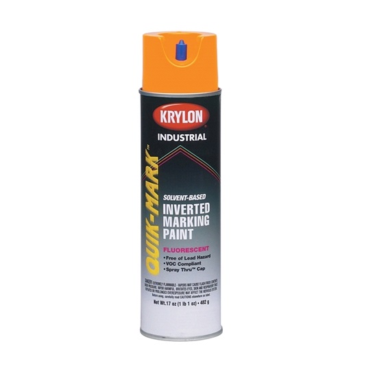 17.oz FLUORO ORANGE MARKING PAINT-KRYLON