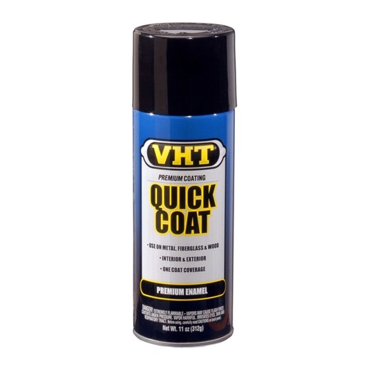 350ml VHT MATT BLACK Q/DRY ENAMEL PAINT
