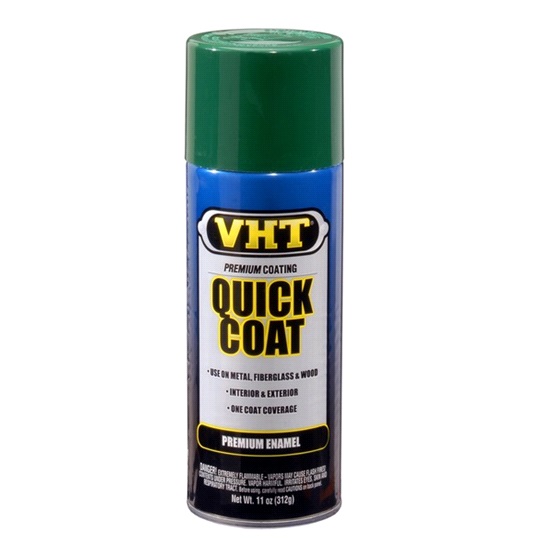 350ml VHT FOREST GREEN Q/DRY ENAMEL PAINT