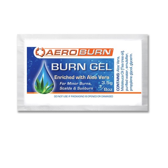 3.5gm BURN AID GEL-SINGLE USE SACHET