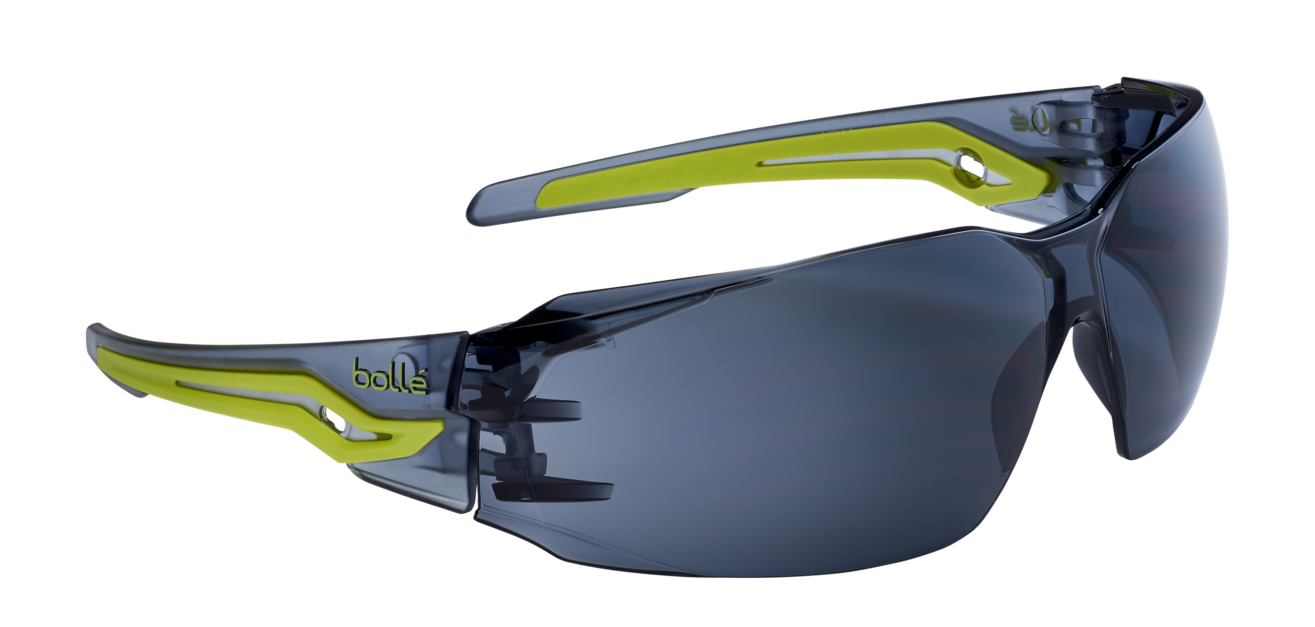 box10 Silex Smoke Translucent / Yellow Temples AS/AF Smoke Lens 