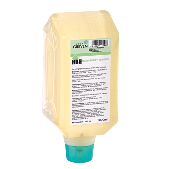 2000ml HAIR,BODY,HAND CLEANSER PETER GREVEN