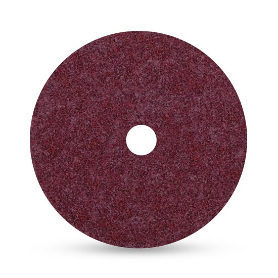 125mmx22mm Scotch-Brite Centre-Pin Surface Conditioning Discs A MED - Maroon