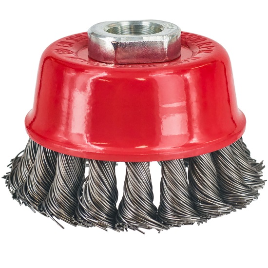 70mm 1 Row 0.35mm Twist Knot Cup Brush