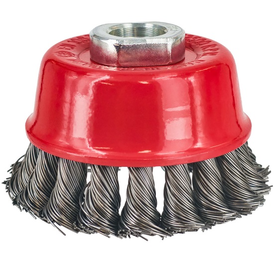 70mm 1 Row 0.35mm Twist Knot Cup Brush