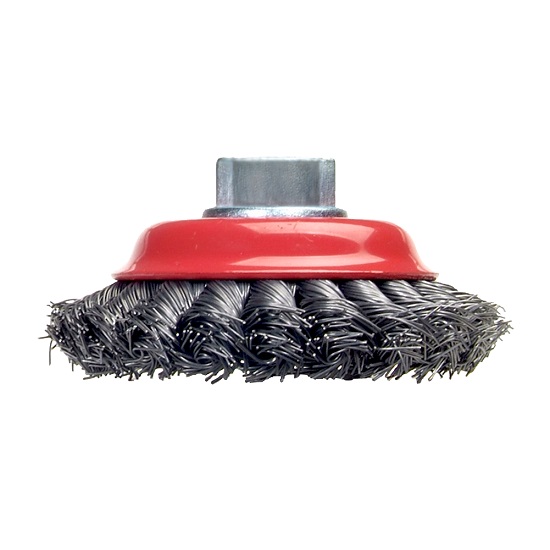 115mm 0.50mm Twist Knot Bevel Brush