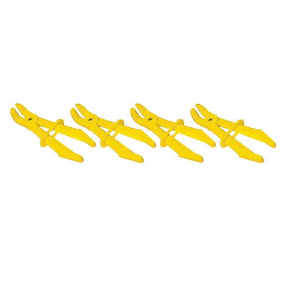 4pce Small Line Clamp 90 Degree Offset Set - SP Tools