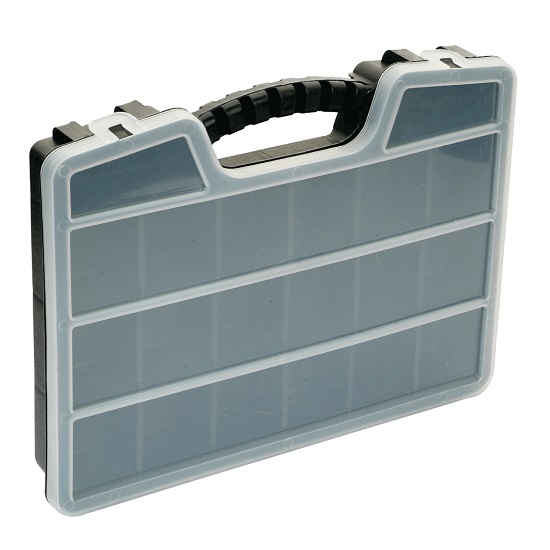 Large Plastic Storage Case With Dividers - SP Tools