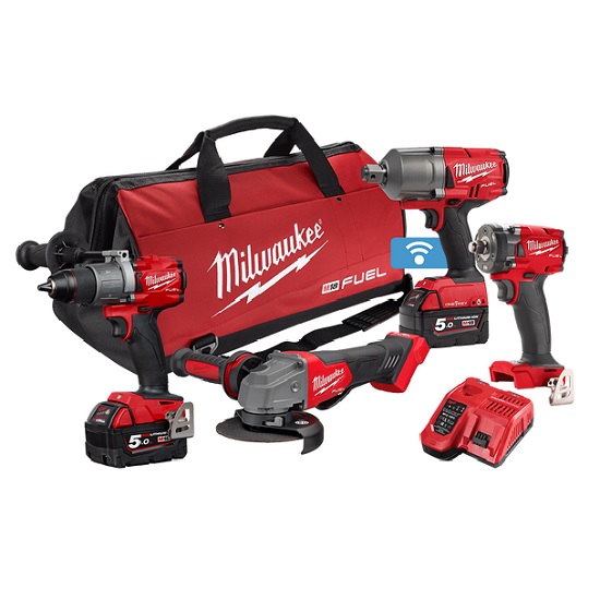 M18 FUEL 4 Piece Power Pack 4Q2 - Milwaukee