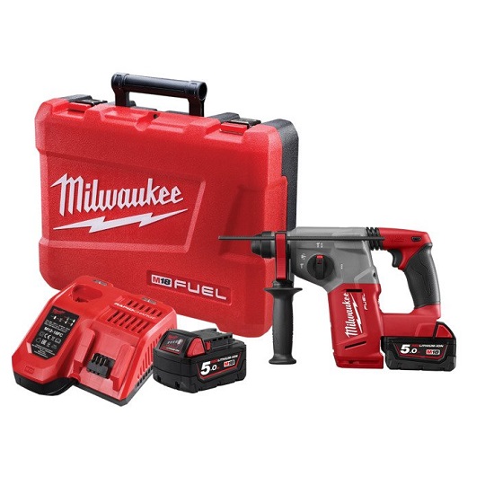 M18 FUEL Rotary Hammer 26mm - 5.0Ah Kit - Milwaukee