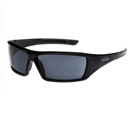 JET GLOSS BLACK FRAME SMOKE POLARISED AFAS LENS