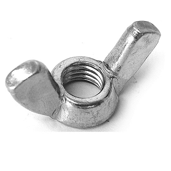 ea-M12mm ZINC WING NUTS