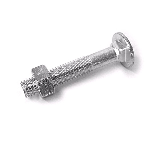 M08x150mm GALV CUP HEAD/COACH NUTS & BOLTS