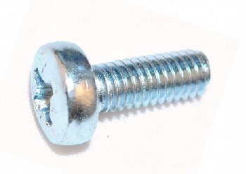 M05x50mm PAN POZI MACHINE SCREWS ZP