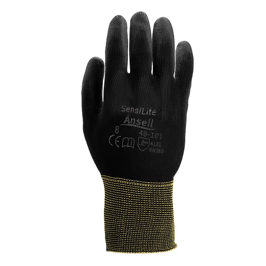 Ansell Sensilite 48-101VP PU Glove