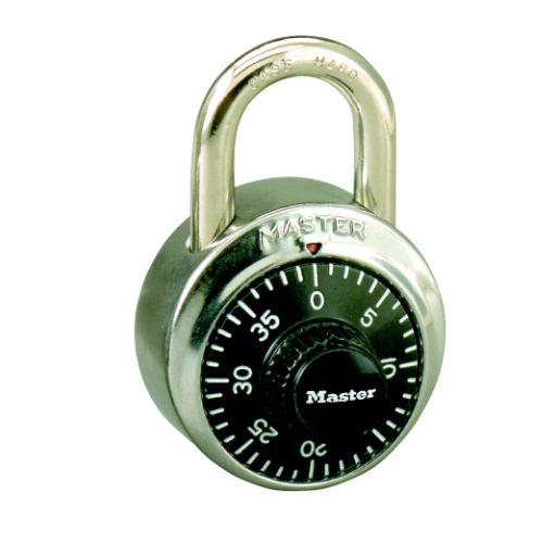 P/LOCK COMB DIAL BLK 48MM 21MM