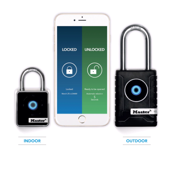 INDOOR BLUETOOTH PADLOCK