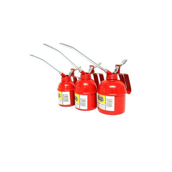 300ml OIL CAN STEEL w FLEXI SPOUT