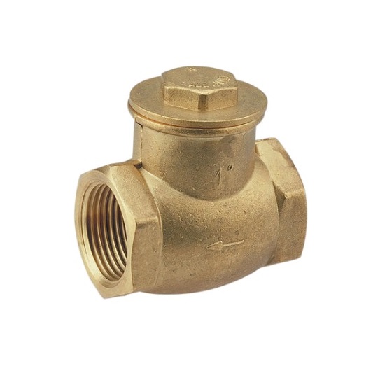 20NB BSP 1200KPA Swing Fig S126 Check Valve Brass Rub
