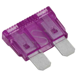 pkt10 AF 3 3amp VIOLET FUSES