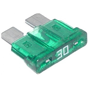 pkt10 AF30 30amp GREEN FUSES