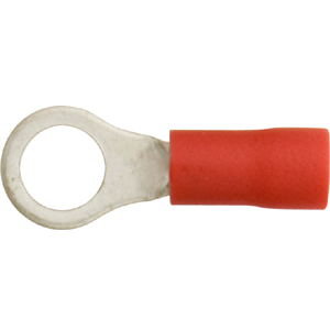 pkt10 13-6 1/4” RED RING