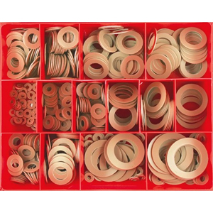 box-POLYPROPYLENE WASHERS 1/32” ASSORTMENT