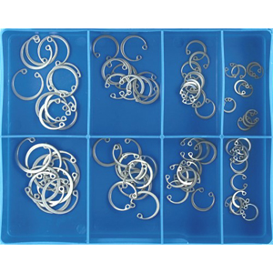 80pc INTERNAL CIRCLIP ASSORTMENT - 304/A2