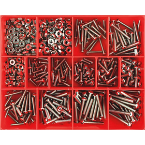 box-FINE THREAD SCREW&NUT ASSORTMENT
