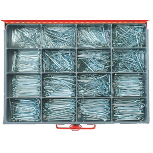 box-SPLIT PINS STEEL ZP ASSORTMENT
