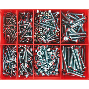 box-MACHINE SCREW & NUT ASSORTMENT