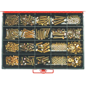 480pc METRIC BOLT, SET SCREW & NUT ASSORTMENT GR8.8