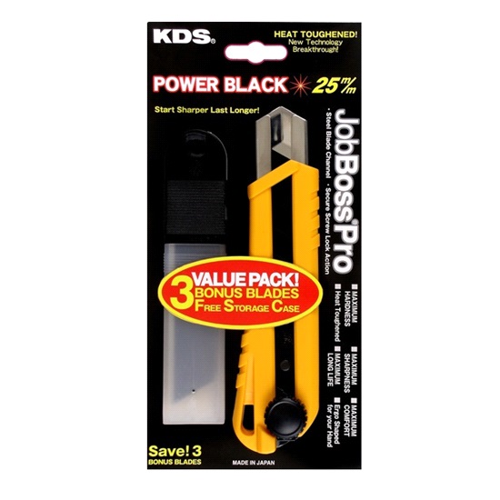 POWER BLK HD KNIFEw3 BONUS BLADES