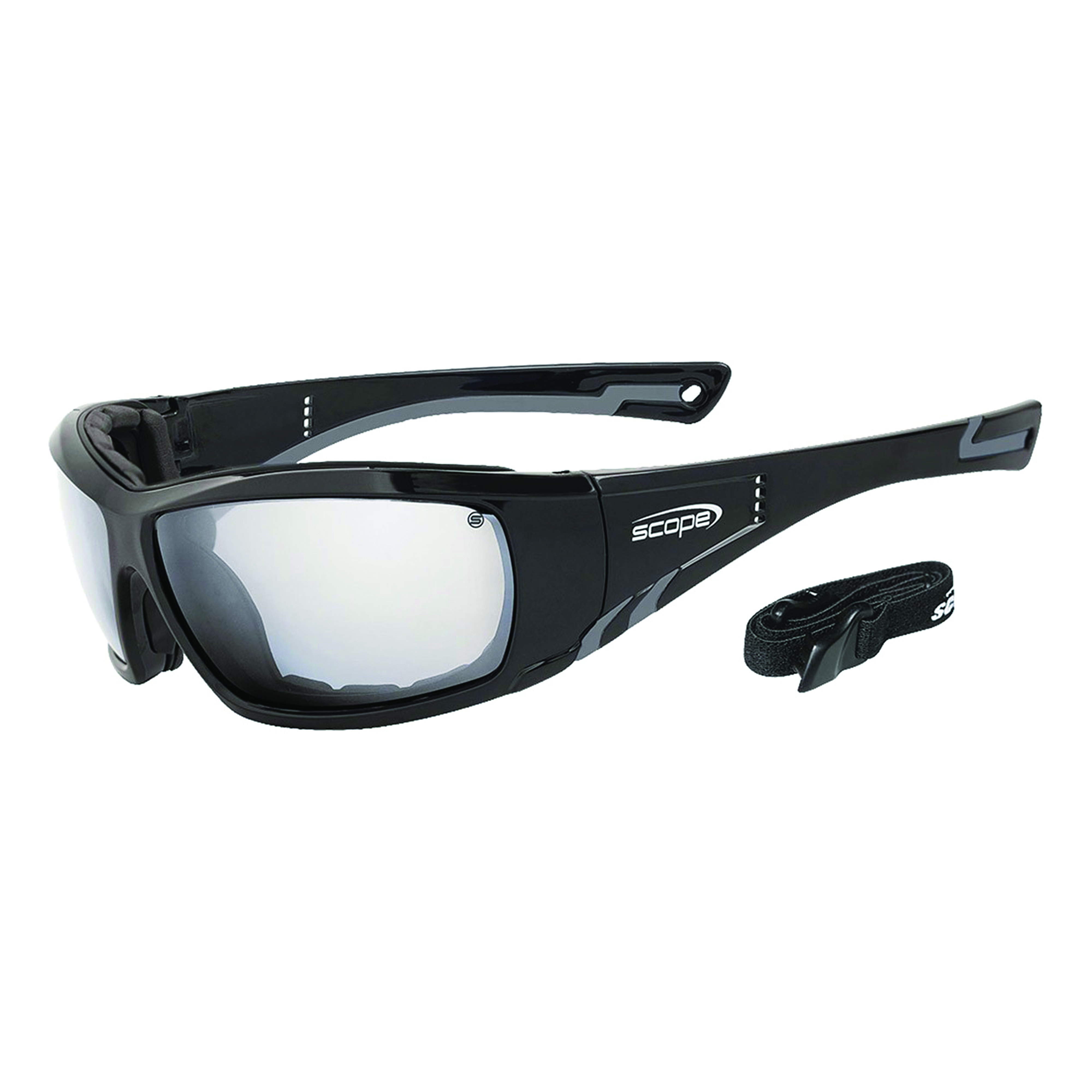 Scope 780C - Jet Stream Clear Titanium Lens Inc Gasket + Strap