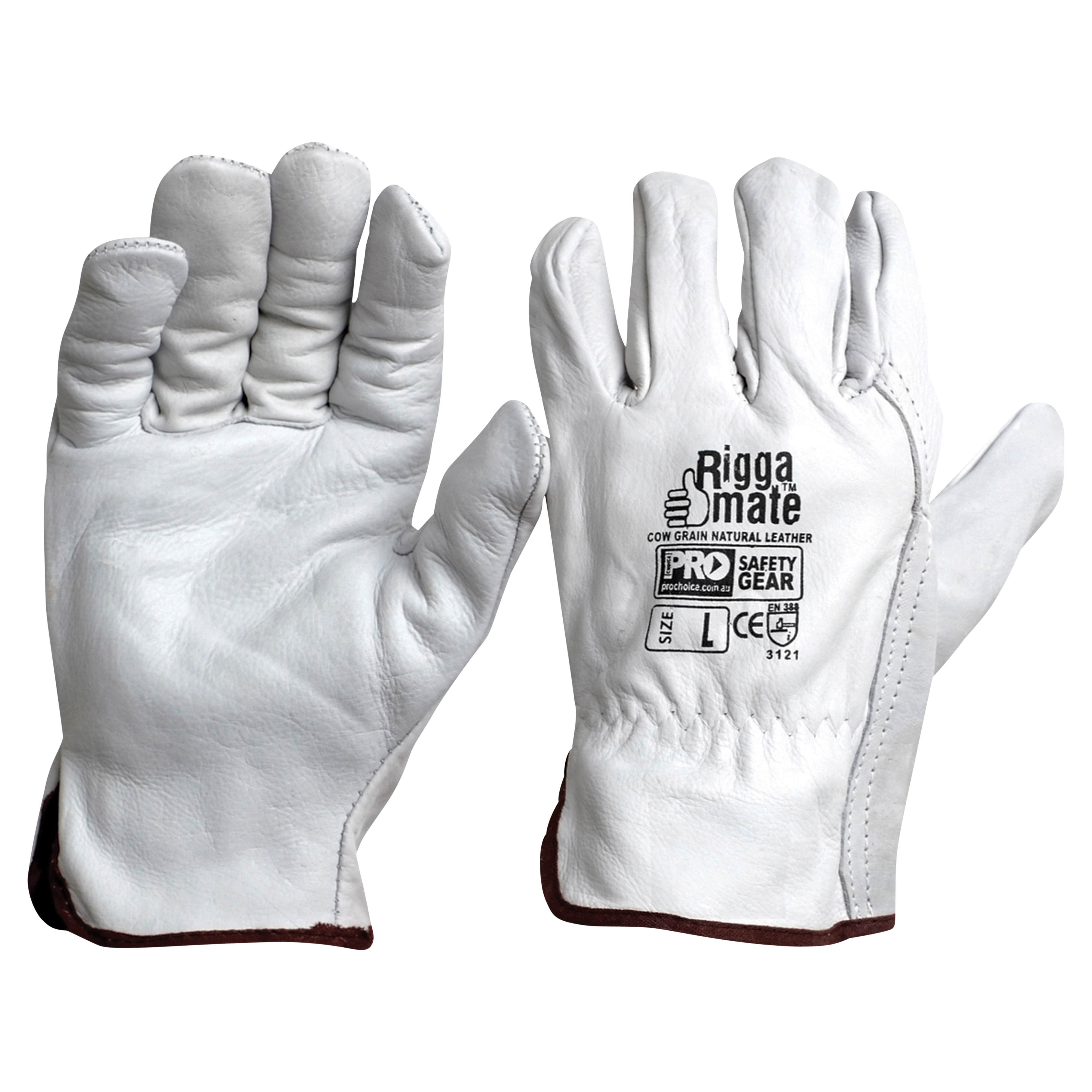 pair-GREY ECONOMY RIGGERS GLOVES #M