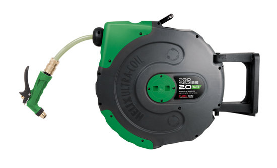Retractable Hose Reel Pro Series 20m x 5/8 Water Hose